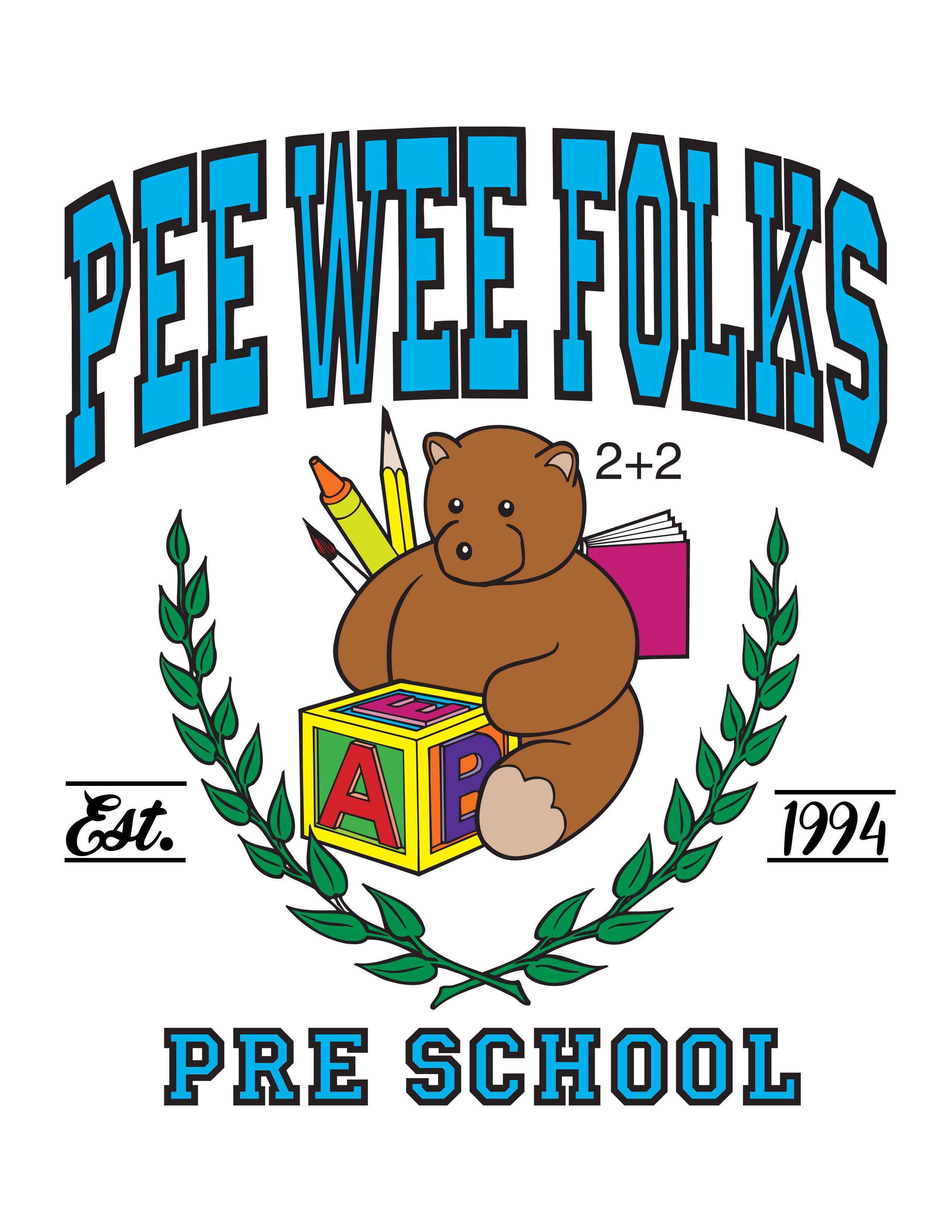 Pee Wee Folks logo